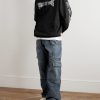 + Cradle of Filth Oversized Printed Cotton-Jersey Hoodie - OU + Cradle of Filth Oversized Printed Cotton-Jersey Hoodie - OU