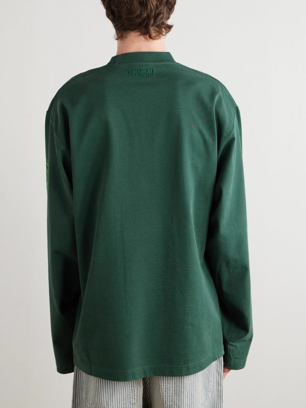Oversized Printed Cotton-Jersey T-Shirt - BK Oversized Printed Cotton-Jersey T-Shirt - BK