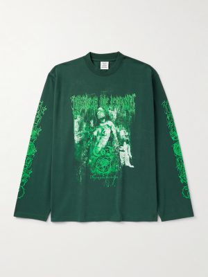 Oversized Printed Cotton-Jersey T-Shirt Oversized Printed Cotton-Jersey T-Shirt