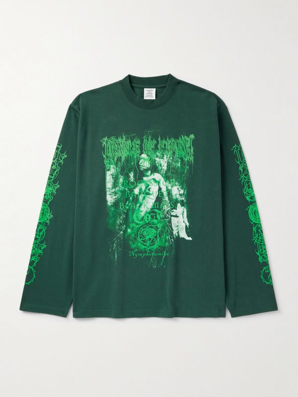 Oversized Printed Cotton-Jersey T-Shirt Oversized Printed Cotton-Jersey T-Shirt