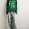 Oversized Printed Cotton-Jersey T-Shirt - OU Oversized Printed Cotton-Jersey T-Shirt - OU