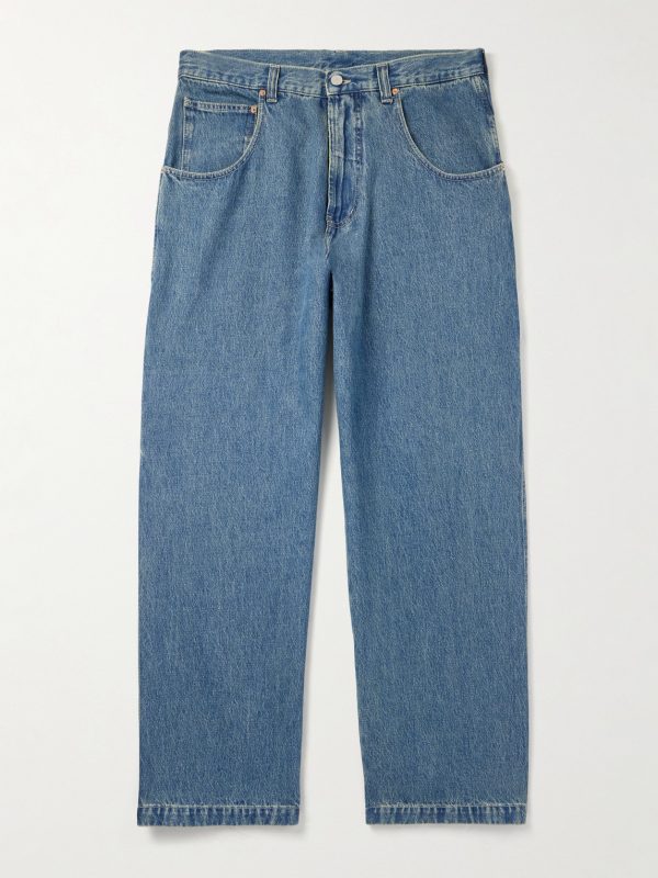 Hip-Hop Straight-Leg Jeans Hip-Hop Straight-Leg Jeans