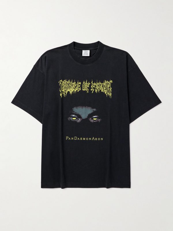 Oversized Printed Cotton-Jersey T-Shirt Oversized Printed Cotton-Jersey T-Shirt