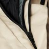 Oversized Logo-Embroidered Padded Two-Tone Canvas Jacket - CU
