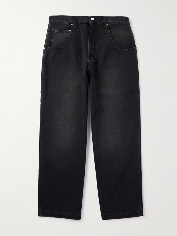 Hip-Hop Straight-Leg Jeans Hip-Hop Straight-Leg Jeans