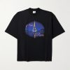Oversized Printed Cotton-Jersey T-Shirt