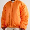 Oversized Leather Bomber Jacket - E2 Oversized Leather Bomber Jacket - E2
