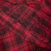 Logo-Embroidered Checked Wool Shirt - CU Logo-Embroidered Checked Wool Shirt - CU