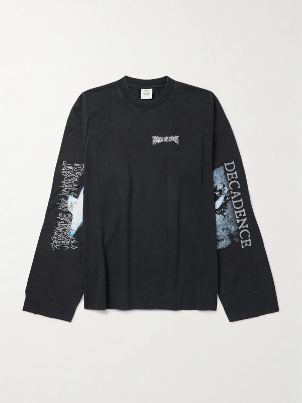 Oversized Logo-Print Cotton-Jersey T-Shirt Oversized Logo-Print Cotton-Jersey T-Shirt