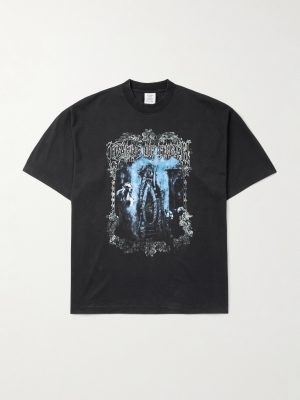 + Crade of Filth Oversized Printed Cotton-Jersey T-Shirt + Crade of Filth Oversized Printed Cotton-Jersey T-Shirt
