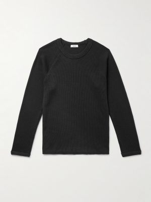 Payson Waffle-Knit Cotton-Blend T-Shirt