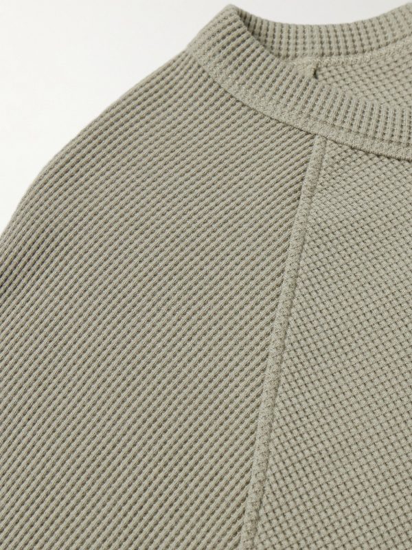 Payson Waffle-Knit Cotton-Blend T-Shirt - CU Payson Waffle-Knit Cotton-Blend T-Shirt - CU