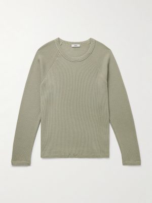 Payson Waffle-Knit Cotton-Blend T-Shirt