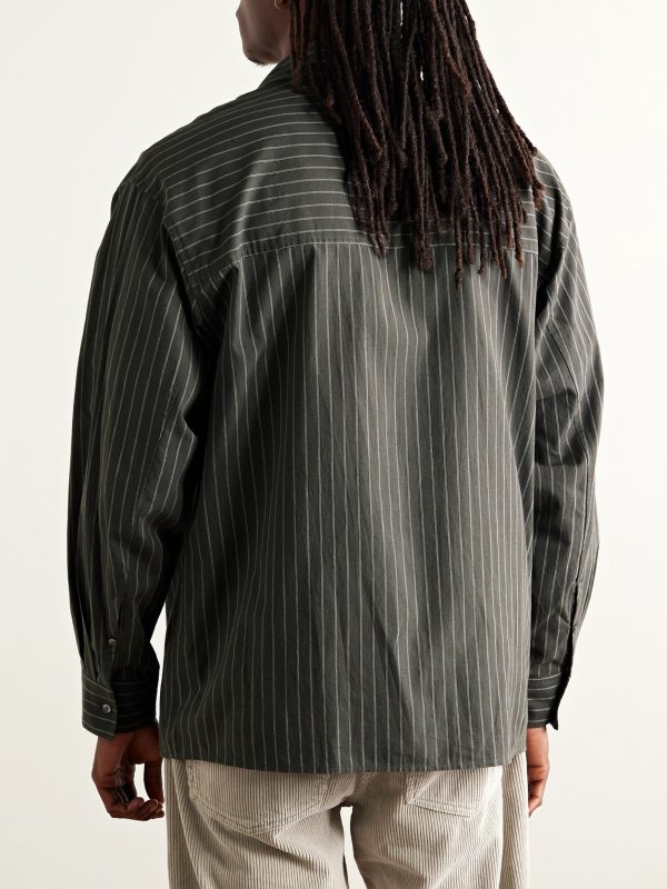 Aurel Striped Cotton Shirt - BK Aurel Striped Cotton Shirt - BK