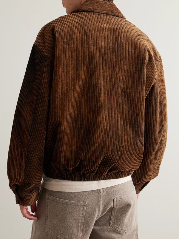 Torres Cotton-Blend Corduroy Jacket - BK Torres Cotton-Blend Corduroy Jacket - BK