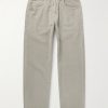 Fusion Straight-Leg Cotton-Corduroy Trousers