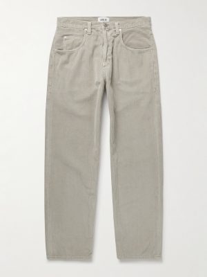 Fusion Straight-Leg Cotton-Corduroy Trousers
