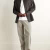 Fusion Straight-Leg Cotton-Corduroy Trousers - OU