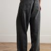Twist Tapered Jeans - BK Twist Tapered Jeans - BK