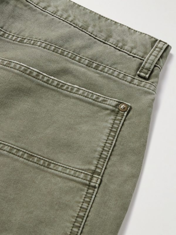 Layton Straight-Leg Cotton-Canvas Trousers - CU Layton Straight-Leg Cotton-Canvas Trousers - CU