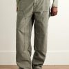 Layton Straight-Leg Cotton-Canvas Trousers - FR Layton Straight-Leg Cotton-Canvas Trousers - FR