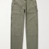 Layton Straight-Leg Cotton-Canvas Trousers Layton Straight-Leg Cotton-Canvas Trousers
