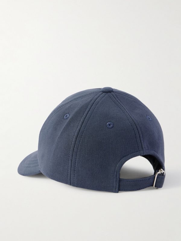 + Marc Jacobs Logo-Embroidered Cotton-Jersey Baseball Cap - BK + Marc Jacobs Logo-Embroidered Cotton-Jersey Baseball Cap - BK