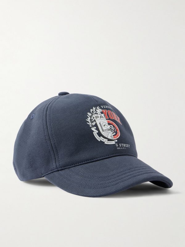 + Marc Jacobs Logo-Embroidered Cotton-Jersey Baseball Cap + Marc Jacobs Logo-Embroidered Cotton-Jersey Baseball Cap