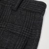 Tapered Cropped Pleated Checked Wool-Blend Suit Trousers - CU Tapered Cropped Pleated Checked Wool-Blend Suit Trousers - CU