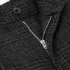 Tapered Cropped Pleated Checked Wool-Blend Suit Trousers - E1 Tapered Cropped Pleated Checked Wool-Blend Suit Trousers - E1