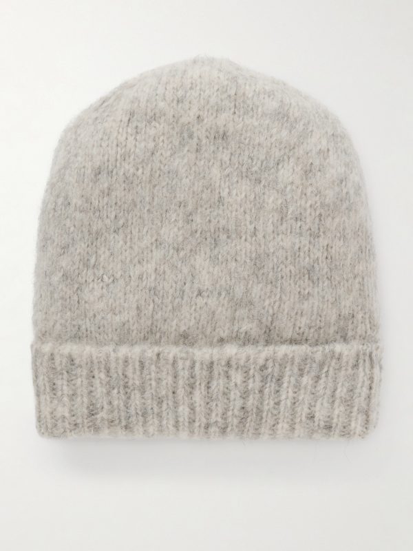 Alpaca and Cotton-Blend Beanie Alpaca and Cotton-Blend Beanie