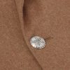Jute Wool-Blend Coat - CU