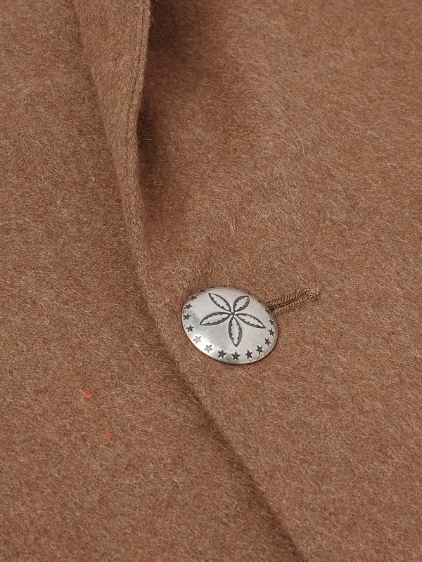 Jute Wool-Blend Coat - CU
