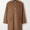 Jute Wool-Blend Coat