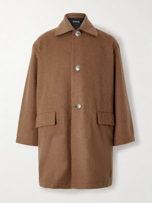 Jute Wool-Blend Coat