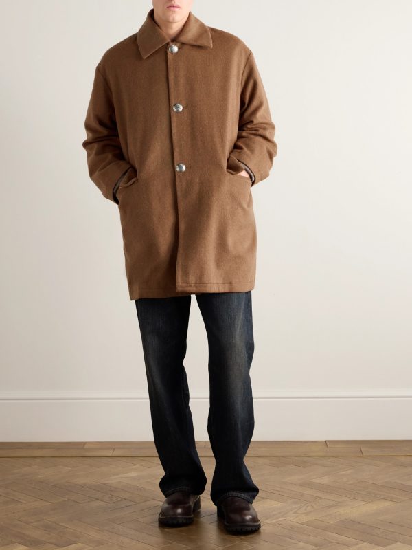 Jute Wool-Blend Coat - OU