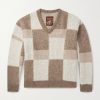 Santa Monica Shaggy Jacquard-Knit Alpaca-Blend Sweater Santa Monica Shaggy Jacquard-Knit Alpaca-Blend Sweater