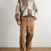 Santa Monica Shaggy Jacquard-Knit Alpaca-Blend Sweater - OU Santa Monica Shaggy Jacquard-Knit Alpaca-Blend Sweater - OU