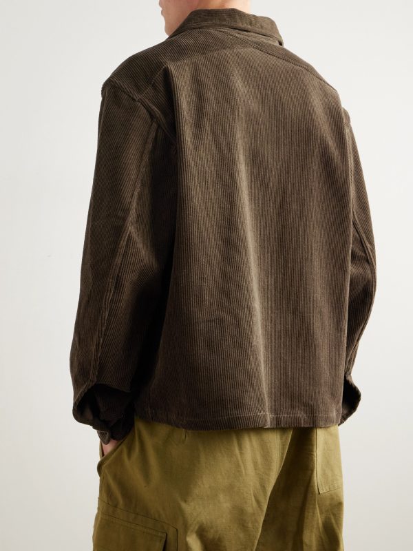 Fatigue 51 Cotton-Corduroy Overshirt - BK Fatigue 51 Cotton-Corduroy Overshirt - BK