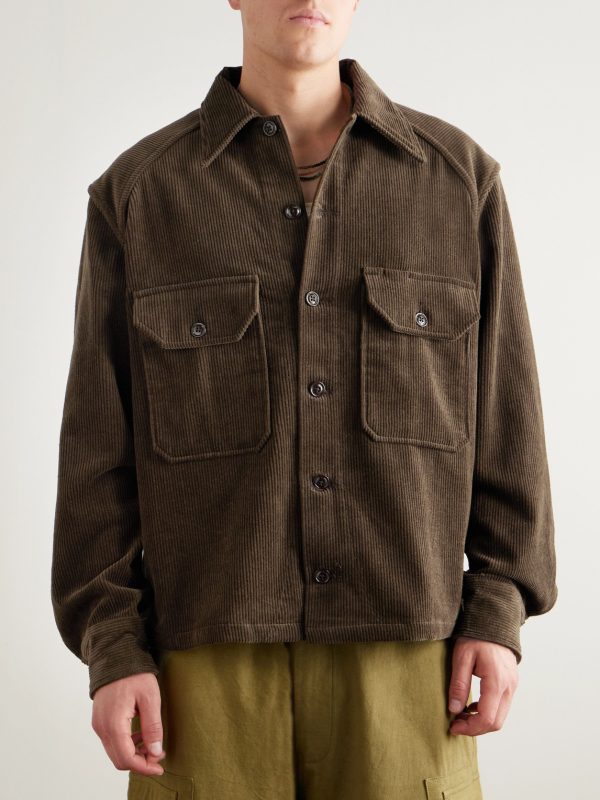 Fatigue 51 Cotton-Corduroy Overshirt - FR Fatigue 51 Cotton-Corduroy Overshirt - FR