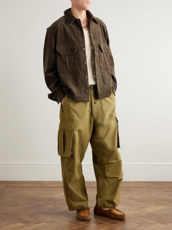 Fatigue 51 Cotton-Corduroy Overshirt - OU Fatigue 51 Cotton-Corduroy Overshirt - OU
