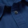 Button-Down Collar Indigo-Dyed Cotton Oxford Shirt - CU Button-Down Collar Indigo-Dyed Cotton Oxford Shirt - CU