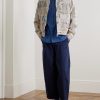Button-Down Collar Indigo-Dyed Cotton Oxford Shirt - OU Button-Down Collar Indigo-Dyed Cotton Oxford Shirt - OU
