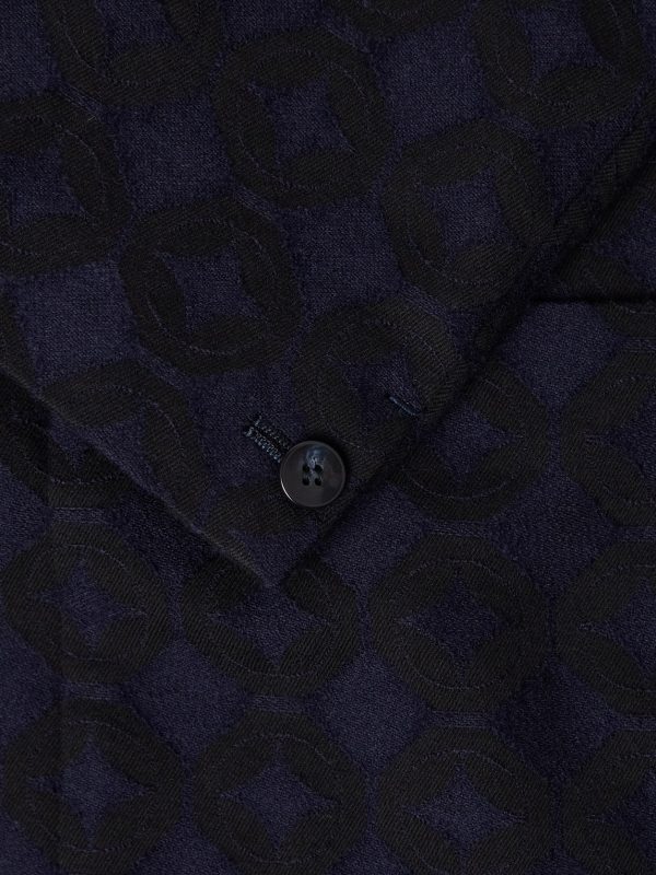 Shippou Cotton and Wool-Blend Jacquard Suit Jacket - CU Shippou Cotton and Wool-Blend Jacquard Suit Jacket - CU