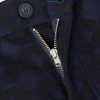 Straight-Leg Pleated Cotton and Wool-Blend Jacquard Suit Trousers - E1