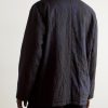 Padded Crinkled Wool-Blend Jacket - BK Padded Crinkled Wool-Blend Jacket - BK