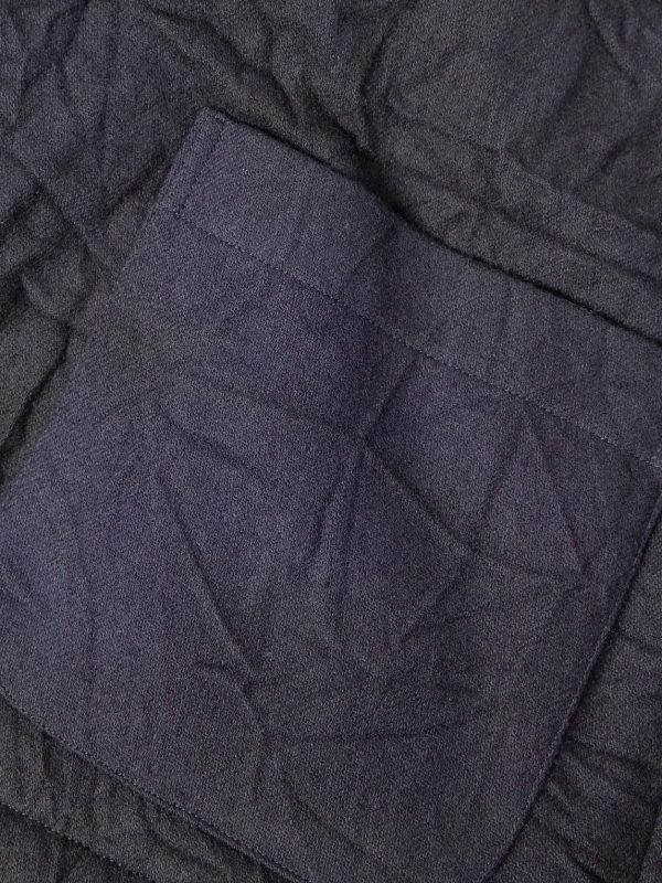 Padded Crinkled Wool-Blend Jacket - E1 Padded Crinkled Wool-Blend Jacket - E1