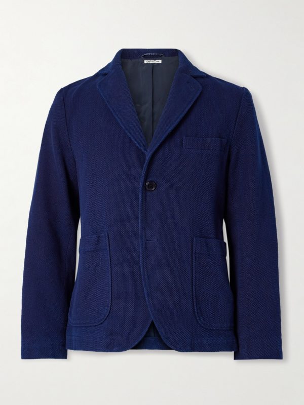 Sashiko Cotton-Piqué Suit Jacket Sashiko Cotton-Piqué Suit Jacket
