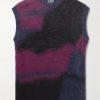 Dégradé Brushed Jacquard-Knit Sweater Vest Dégradé Brushed Jacquard-Knit Sweater Vest