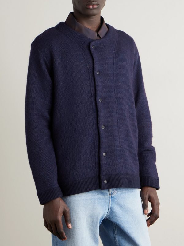 Intarsia Wool-Blend Cardigan - FR